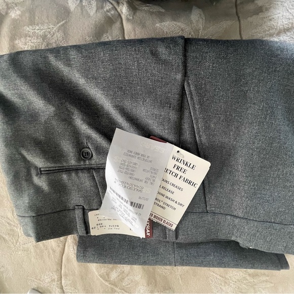 NWT Men's Sears Flex Slacks 40 × 29 - Picture 2 of 4